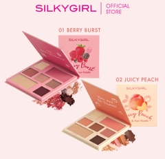 Bảng Phấn Mắt Và Má Hồng Đa Năng 7 Ô Silkygirl Eye & Face Palette 12.6g