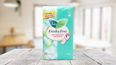 Băng Vệ Sinh Laurier Fresh & Free Siêu Mỏng Có Cánh 20 Miếng