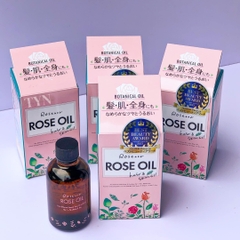 Tinh Dầu Dưỡng Hoa Hồng Cho Tóc, Body & Móng Rose Oil Botanical Nhật 60ml