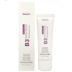 Kem Chống Nắng Nâng Tone Dưỡng Trắng Cho Da Dầu Mụn Innoskin B3 SPF50+ PA++++ 50ml