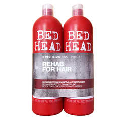 Bộ Gội Xả Tigi Haircare Bed Head Rehab For Hair Shampoo and Conditioner 750ml