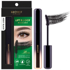 Mascara Siêu Cong Mi Gấp 3 Lần Browit By Nong Chat Lift & Lock 3X Curl 6g