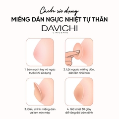 Dán Ngực Nhiệt Tự Thân Tái Sử Dụng Nhiều Lần Davichi ( 2 cặp)