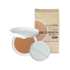 Phấn Nước Che Phủ Tốt, Kiềm Dầu Hiệu Quả Silkygirl Magic BB Cushion SPF50/PA+++ 15g