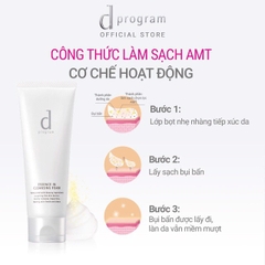 Sữa Rửa Mặt Tạo Bọt Dưỡng Da D Program Essence In Cleansing Foam 120g