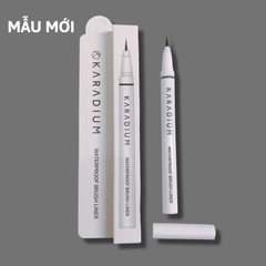 Bút Dạ Kẻ Mắt Karadium Waterproof Brush Liner Black 0.55g