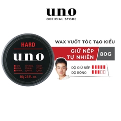 Sáp Vuốt Tóc Tạo Kiểu Giữ Nếp Tự Nhiên Hybrid Hard UNO 80g