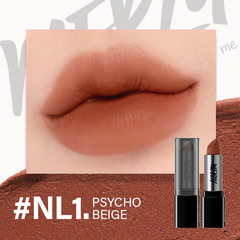 Son Thỏi Lì, Lên Màu Chuẩn, Mịn Mượt Nhẹ Môi Merzy Noir In The Lipstick 3.3g