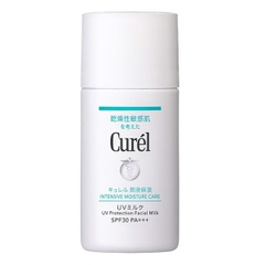 Sữa Chống Nắng Dành Cho Da Khô, Nhạy Cảm Curél UV Protection Face Milk SPF30/PA+++ 30ml