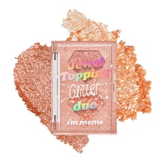 Phấn Mắt 2 Màu I'm Meme Jewel Topping Glitter Duo Eye Shadow 3g