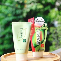 Kem Rửa Mặt Shirochasou Rohto Chiết Xuất Trà Trắng White Tea Face Wash 120g