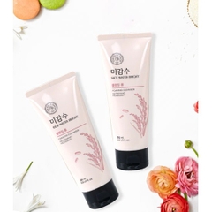 Sữa Rửa Mặt Làm Sáng Da Không Hạt The Face Shop Rice Water Bright Cleansing Foam 100ml