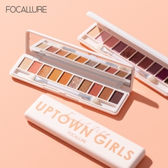 Bảng Phấn Mắt FOCALLURE FA158 Với 10 Tone màu Kèm Cọ 2 Đầu Và Gương 10g
