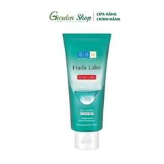 Kem Rửa Mặt Hada Labo Cho Da Mụn Và Nhạy Cảm Acne Care Calming Cleanser 80g