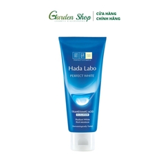 Sữa Rửa Mặt Hada Labo Dưỡng Da Sáng Mịn Ẩm Mượt Perfect White Arbutin Cleanser 80g