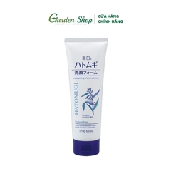 Sữa Rửa Mặt Hatomugi Chiết Xuất Ý Dĩ Làm Sáng Da Moisturizing & Facial Washing Foam 170g