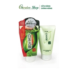 Kem Rửa Mặt Shirochasou Rohto Chiết Xuất Trà Trắng White Tea Face Wash 120g