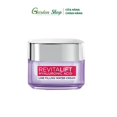 Kem Dưỡng Cấp Ẩm Căng Mượt Da, Giảm Nếp Nhăn L'Oreal Revitalift Hyaluronic Acid Line Filling Water Cream 50ml