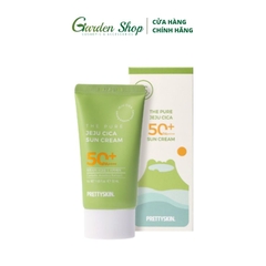 Kem Chống Nắng Rau Má Prettyskin The Pure Jeju Cica Sun Cream 50ml