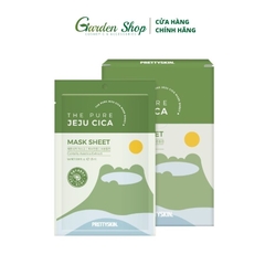 Mặt Nạ Rau Má Prettyskin The Pure Jeju Cica Mask Sheet 25ml