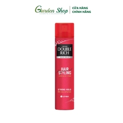 Xịt Tạo Kiểu Tóc Giữ Tóc Cố Định Double Rich Hair Spray Strong Hold 170ml