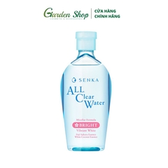 Nước Tẩy Trang Senka Cấp Ẩm, Dưỡng Sáng Da All Clear Water Micellar Formula White 230ml