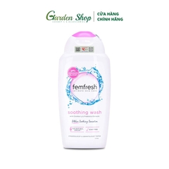 Dung Dịch Vệ Sinh Phụ Nữ Femfresh Soothing Wash - Hỗ Trợ Các Vấn Đề Vùng Kín Giúp Sạch, Thơm, Tươi Mới 250ml