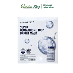 Mặt Nạ Dưỡng Trắng Da Chuyên Sâu Sur.Medic+ Bright Glutathione Mask 30g