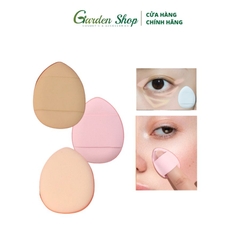 Set 2 Bông Mút ngón tay Mini Giọt Nước Mini Giúp Che Khuyết Điểm Mụn Và Quầng Thâm 