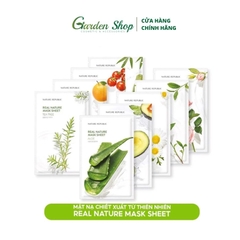 Mặt Nạ Dưỡng Ẩm Chiết Xuất Từ Thiên Nhiên Nature Republic Real Nature Mask Sheet 23ml