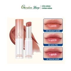 Son Dưỡng Dạng Thỏi Có Màu Thuần Chay Dưỡng Ẩm Mềm Môi Romand Glasting Melting Balm 3.5g