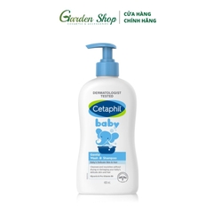 Sữa Tắm Gội Cho Bé Cetaphil Baby Gentle Wash & Shampoo 400ml