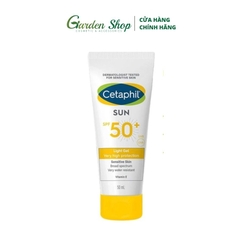 Gel Chống Nắng Dịu Nhẹ Cho Da Nhạy Cảm Cetaphil Sun SPF 50+ Light 50ml