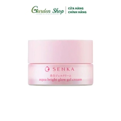 Kem Dưỡng Trắng Da, Giảm Thâm Nám Ban Đêm Senka White Beauty Glow Gel Cream 50g