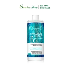 Nước Tẩy Trang Dưỡng Ẩm Da Eveline Hyaluronic Clinic B5 500ml