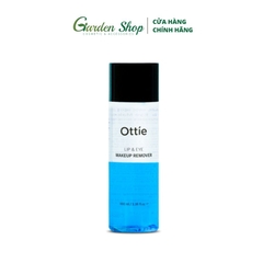Nước Tẩy Trang Mắt Và Môi 2 Lớp Sạch Sâu Lớp Makeup Ottie Lip＆Eye Makeup Remover 100ml
