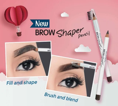 Chì Kẻ Mày Kèm Chổi Tiện Dụng, Dễ Vẽ Silkygirl Brow Shaper Pencil 1.14g