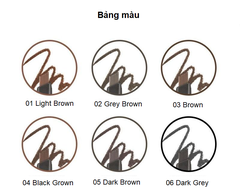 Chì Kẻ Mày 2 Đầu The Face Shop Designing Eyebrow Pencil