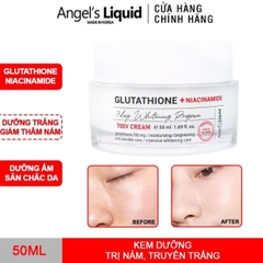 Kem Dưỡng Đặc Trị Nám Truyền Trắng Angel's Liquid Glutathione + Niacinamide 7Day Whitening Program 700 V-Cream 50ml