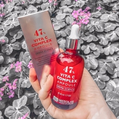 Tinh chất dưỡng trắng, mờ thâm Histolab 47% Vita C Complex Ampoule Derma Science 50ml