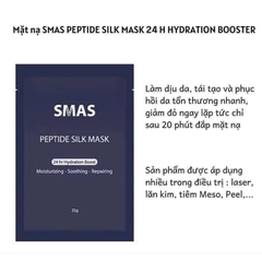 Mặt Nạ Cấp Ẩm, Phục Hồi Da Smas Peptide Silk Mask 24H Hydration Boost