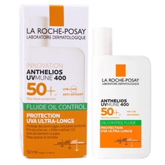 Sữa Chống Nắng Cho Da Dầu Mụn, Giảm Thâm, Nám La Roche-Posay Anthelios UVMUNE 400 Oil Control Fluid 50ml