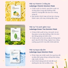 Mặt Nạ Giấy Dưỡng Trắng Da, Cấp Ẩm, HA Lebelage 25g