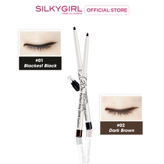 Chì Kẻ Mắt Nét Mảnh Cho Đôi Mắt Sắc Sảo Silkygirl Perfect Stay 20Hr Eyeliner 0.28g