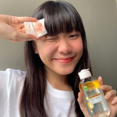 (Minisize) Nước Tẩy Trang Sạch Sâu Garnier Vàng Micellar Water Oil All-in-1 125ml