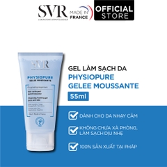 Sữa Rửa Mặt Dạng Gel Dành Cho Da Nhạy Cảm SVR Physiopure Gelée Moussante 55ml & 200ml