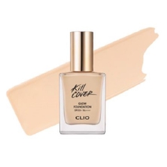 (Tặng kèm cọ) Kem nền Clio Kill Cover Glow Foundation 15g