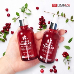 Tinh chất dưỡng trắng, mờ thâm Histolab 47% Vita C Complex Ampoule Derma Science 50ml