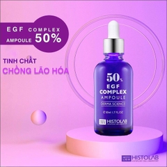 Tinh Chất Tế Bào Gốc Trẻ Hóa Da Histolab 50% EGF Complex Ampoule Derma Science 50ml