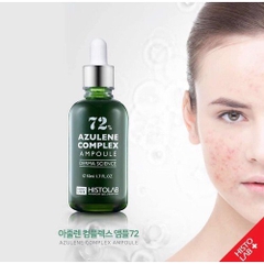Tinh chất giảm mụn, điều tiết bã nhờn Histolab 72% Azulene Complex Ampoule Derma Science 50ml